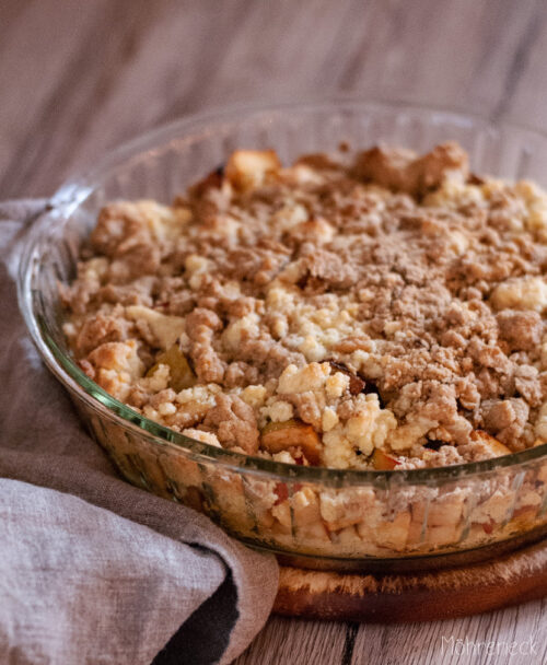 Apfel-Zimt Crumble