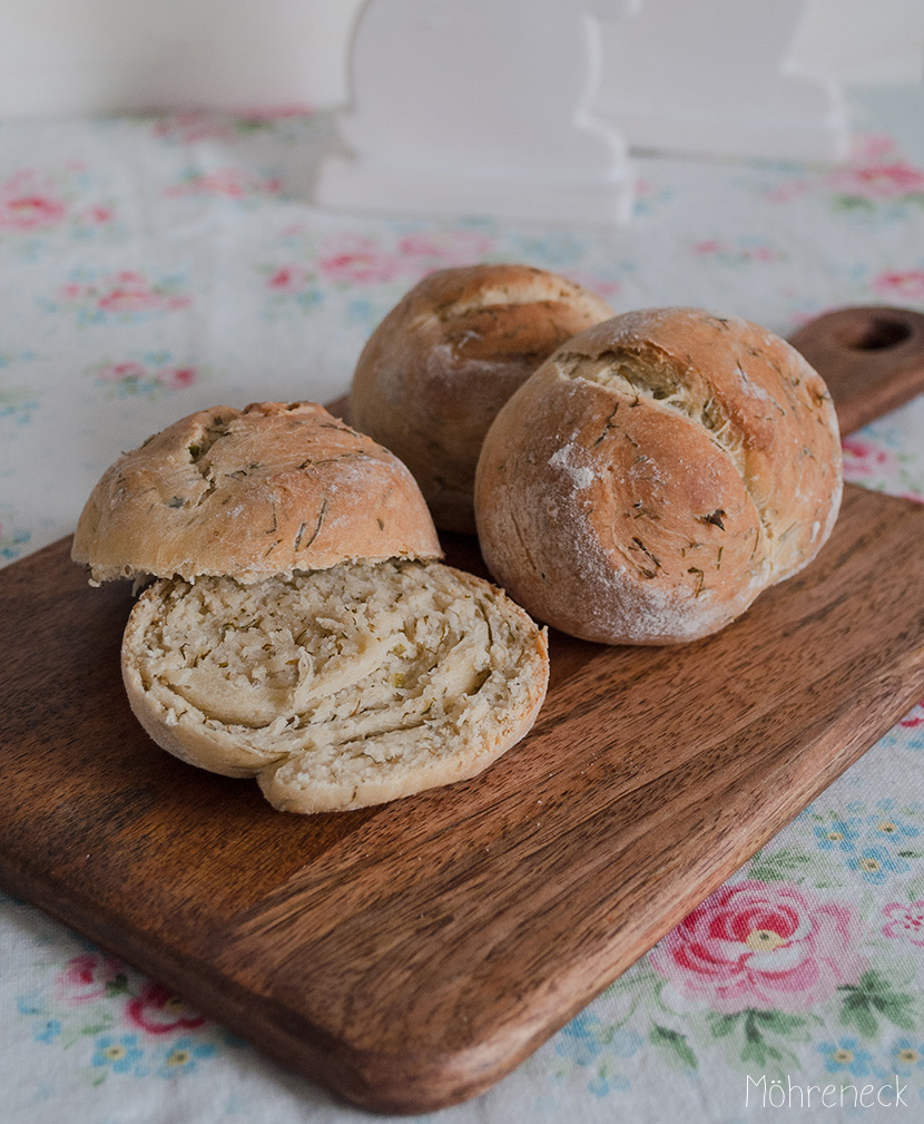 Kräuterbrötchen {Osterbrunch 2018} - Möhreneck