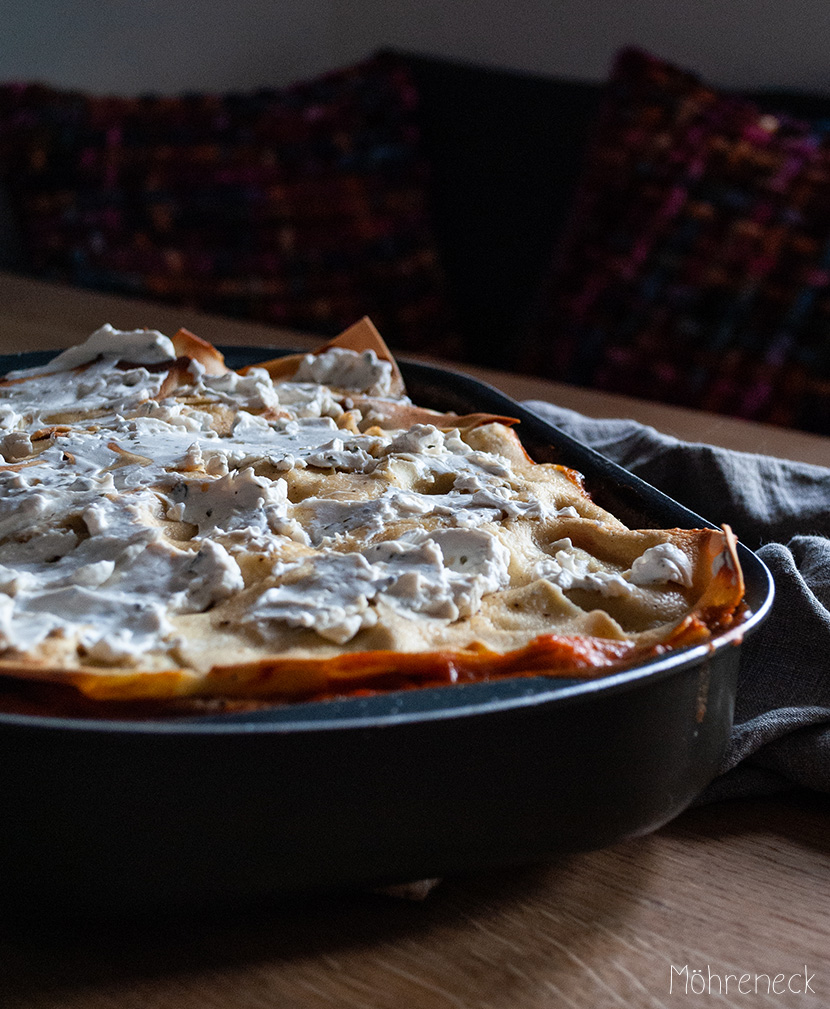 Auberginen-Zucchini-Lasagne - Möhreneck