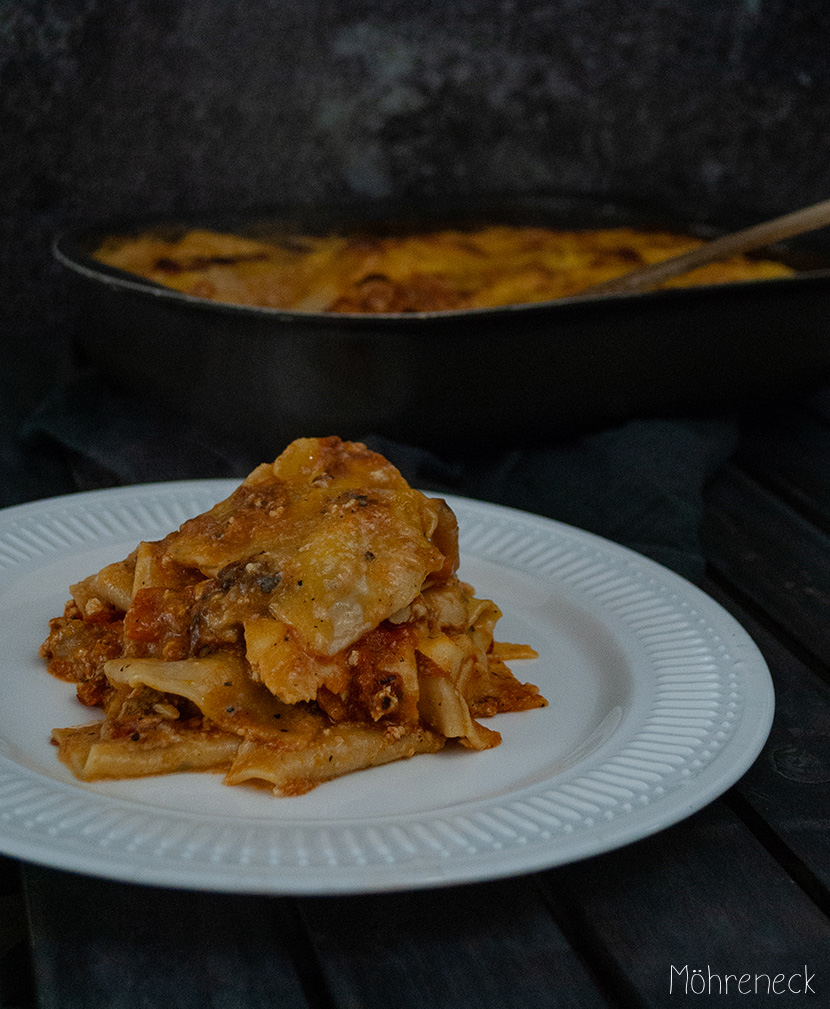 Kürbis-Tofu-Lasagne