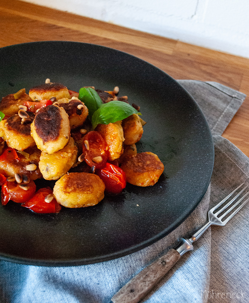 sommerliche Gnocchi-Pfanne