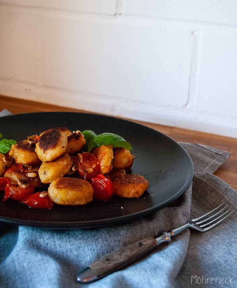 sommerliche Gnocchi-Pfanne