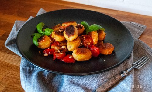 sommerliche Gnocchi Pfanne