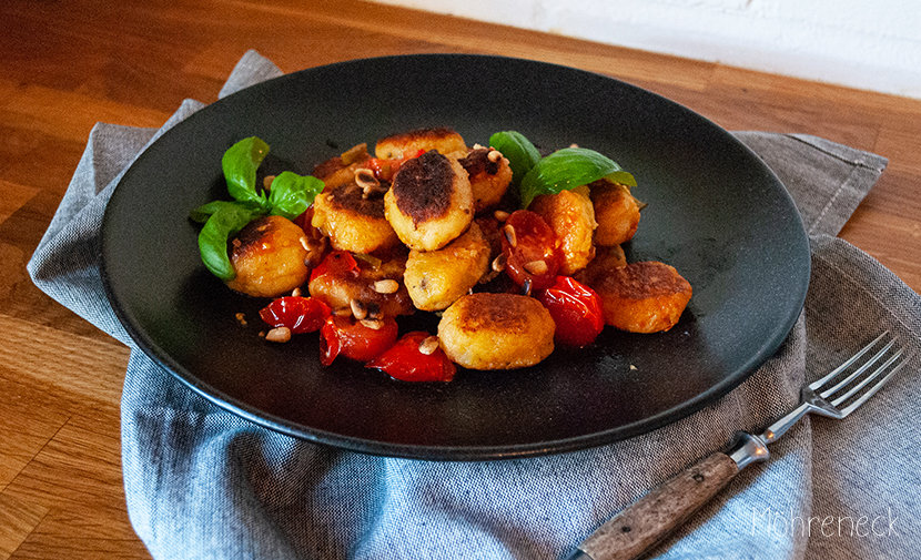 sommerliche Gnocchi Pfanne