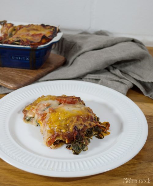 Spinat-Lasagne