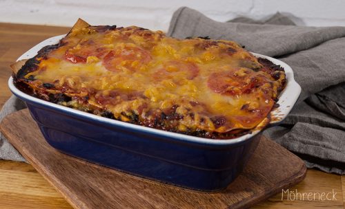 Spinat-Lasagne