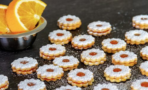 vegane Linzer Augen