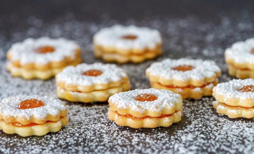 vegane Linzer Augen