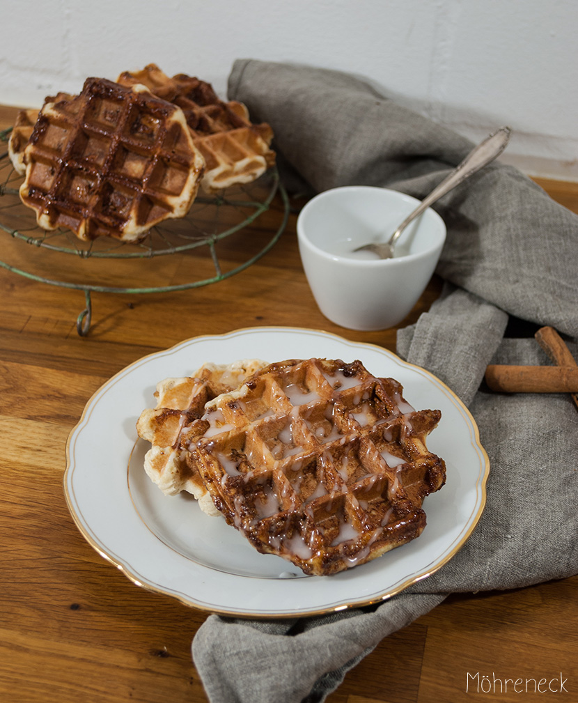 Zimtschnecken-Waffeln