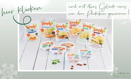 Gewinne eines von drei Simply-V Produktpaketen