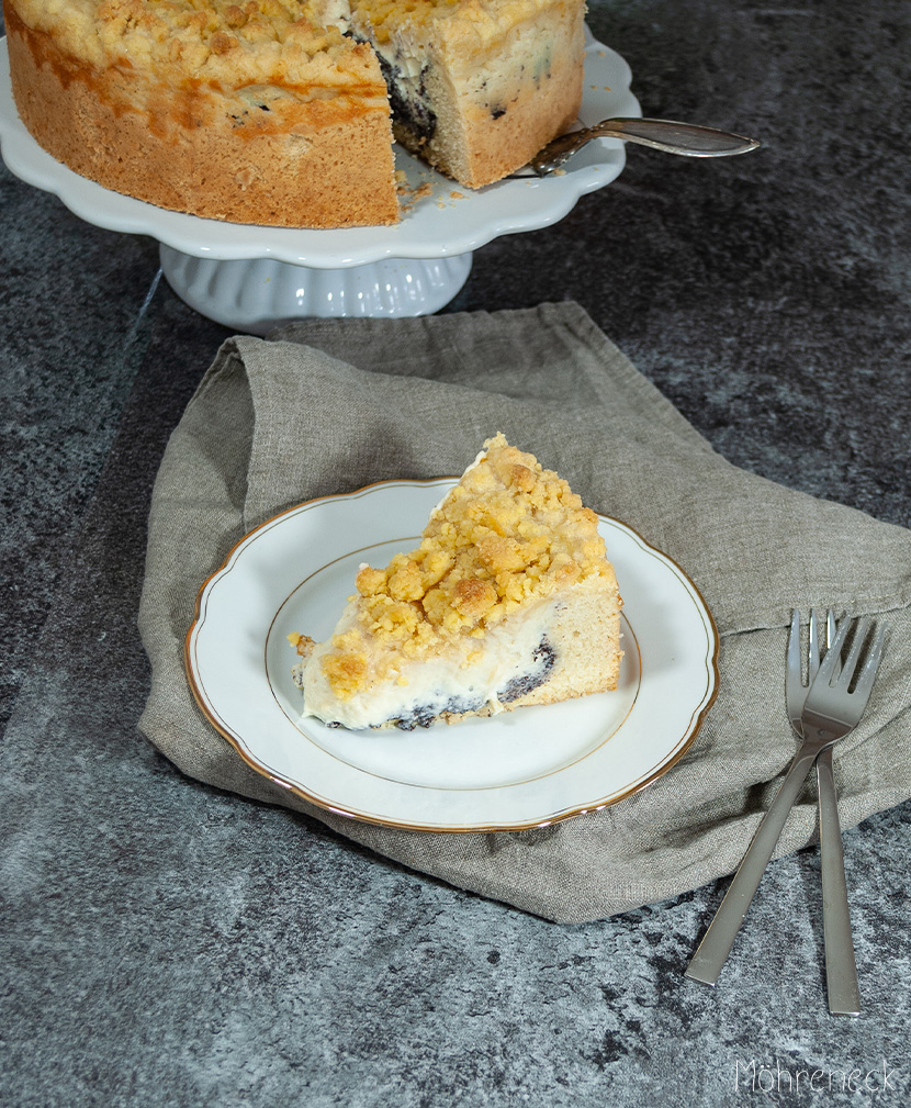 Mohn-Käsekuchen