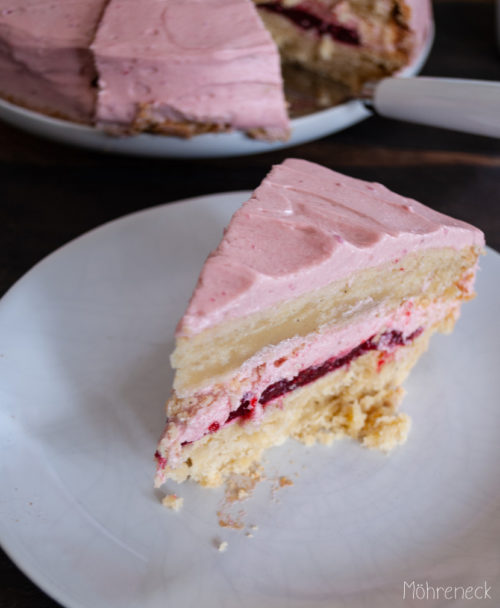 Himbeer-Buttercreme-Torte - Möhreneck