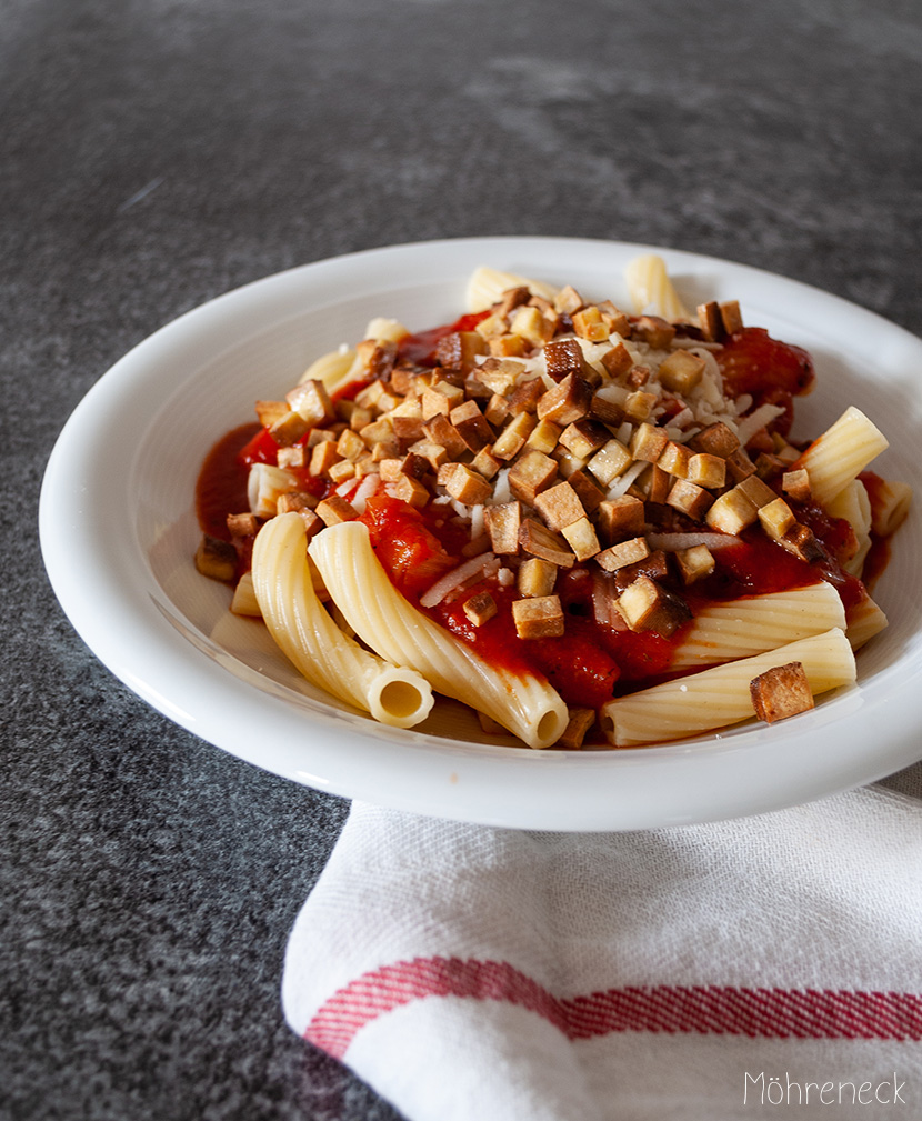 Pasta Napoli + drei Variationen - Möhreneck