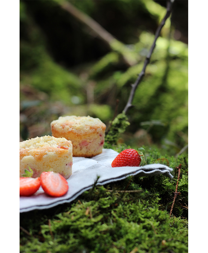 Erdbeer-Streusel-Muffins von evchenkocht