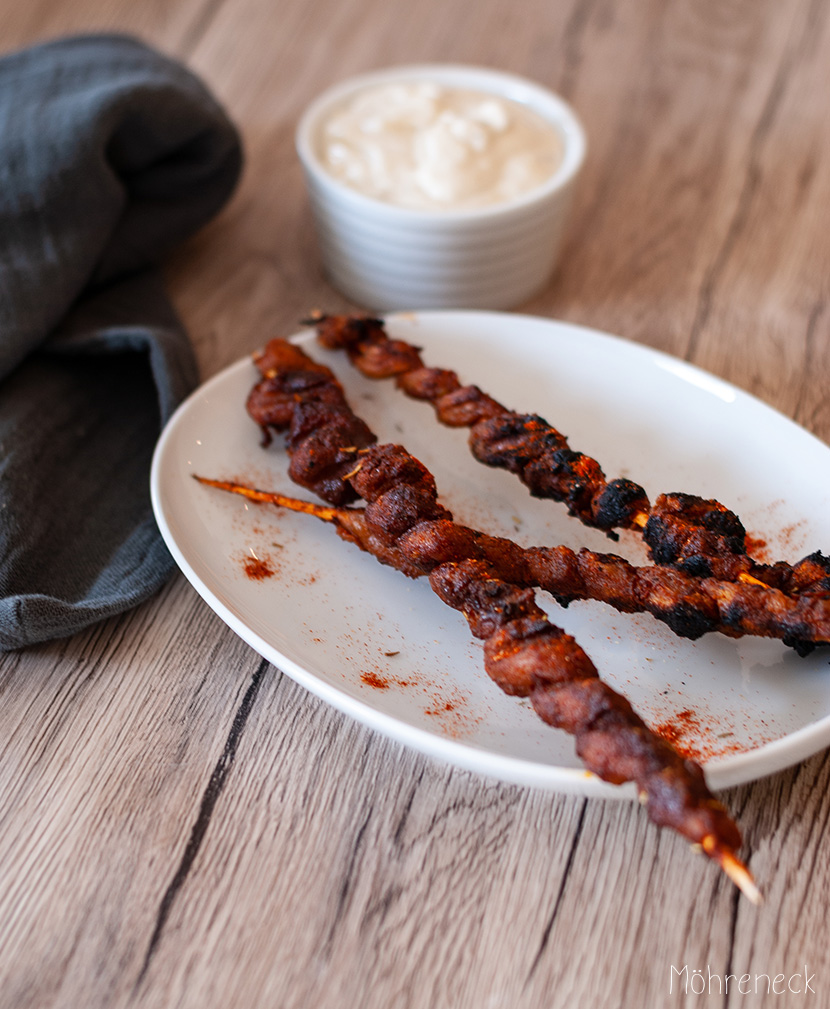 Seitan-Grillfackeln