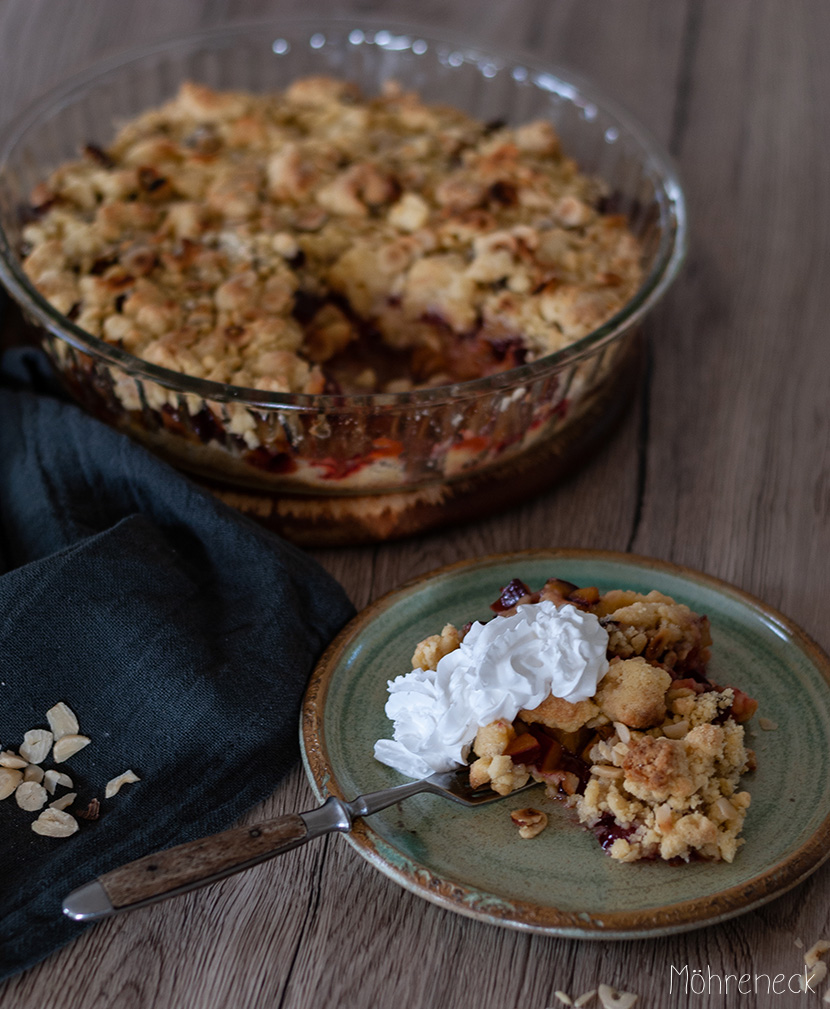 Zwetschgen-Crumble - Möhreneck