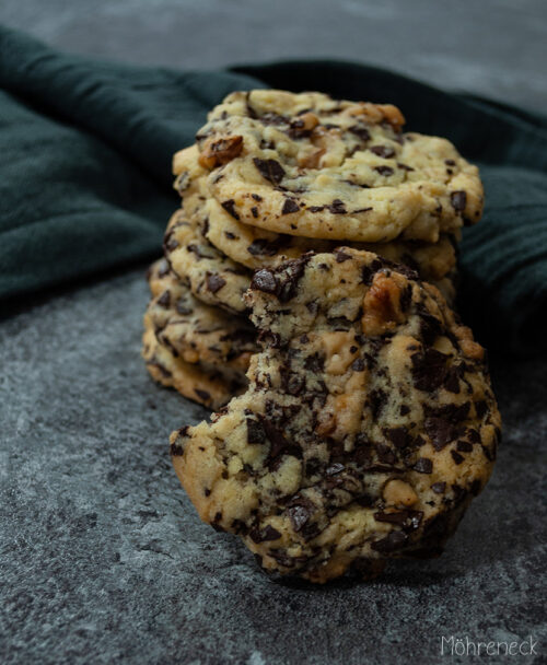 Chocolate-Chip-Cookies mit Walnüssen