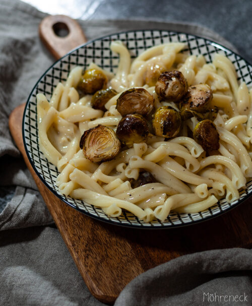 Knoblauch-Weißwein-Pasta